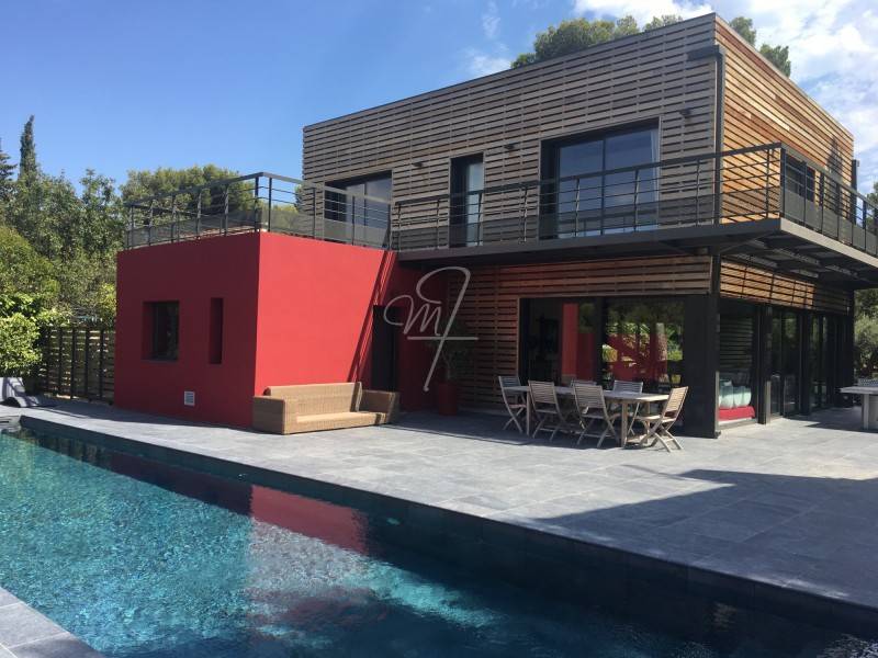 Vente villa d'architecte T7 cassis Calanques piscine